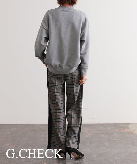 【R2403-SPT750】Check pants (1740866)