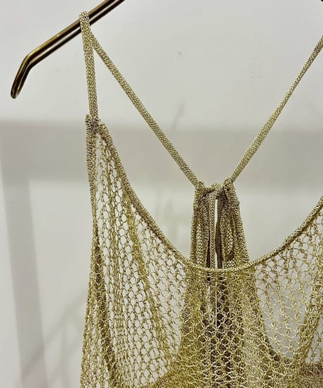 【R2501-MNT787】Lame thread camisole (1740902)