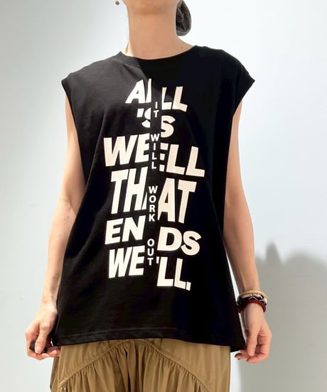 【R2601-RTT1070】  Logo tank top（1741155）