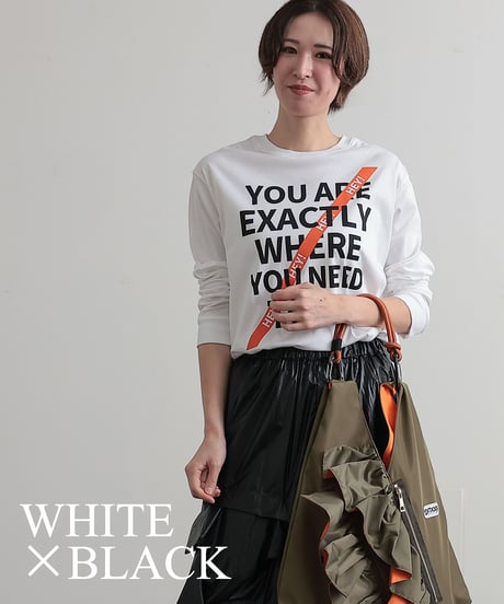 【R2403-LLT690】Logo long sleeve T-shirt (1740813)