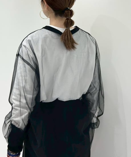 【R2501-MPO805】Mesh pullover（1740934）