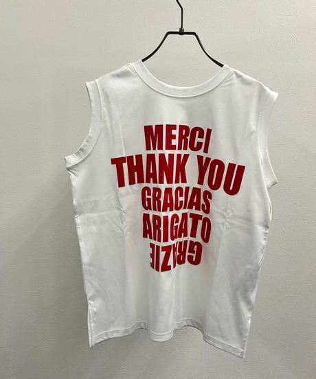 【R2401-BLT702】Logo sleeveless T-shirts (1740774)