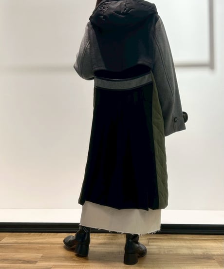 【R2503-QLT898】 Quilted long coat（1680060）
