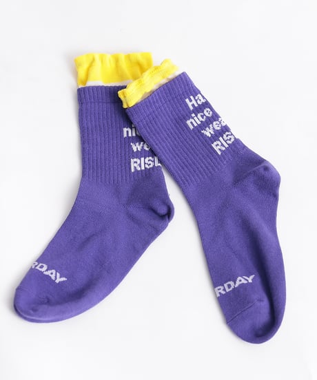 【R2403-LSC712】Socks SATURDAY(1740858)