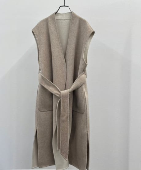 【R2503-RLV833】 Reversible wool gilet（1680047）