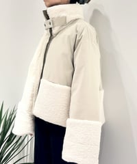 【R2503-RBB856】 Reversible boa blouson（1680056）