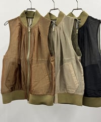 【R2401-SMV645】Sheer military vest (1740760)