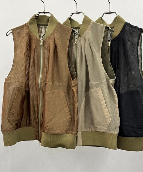 【R2401-SMV645】Sheer military vest (1740760)