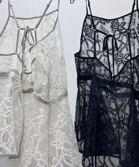 【R2603-RKS1054】 Lace-trim camisole  (1741138）