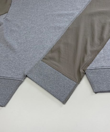 【R2503-BSW869】Contrast panel sweatshirt（1740971）