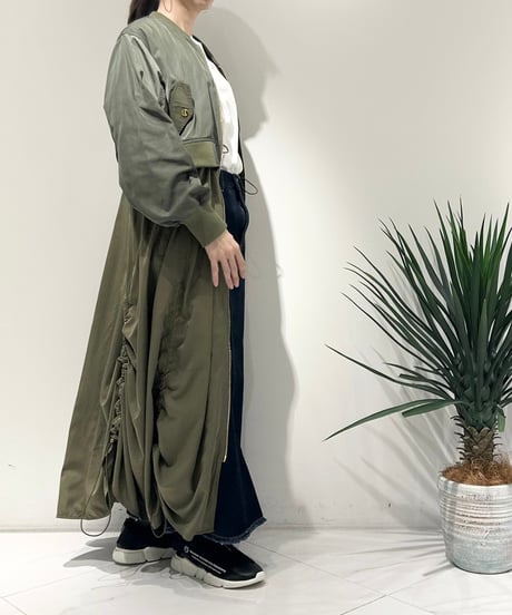 【R2501-ETC755】Short trench ensemble coat (1740873)