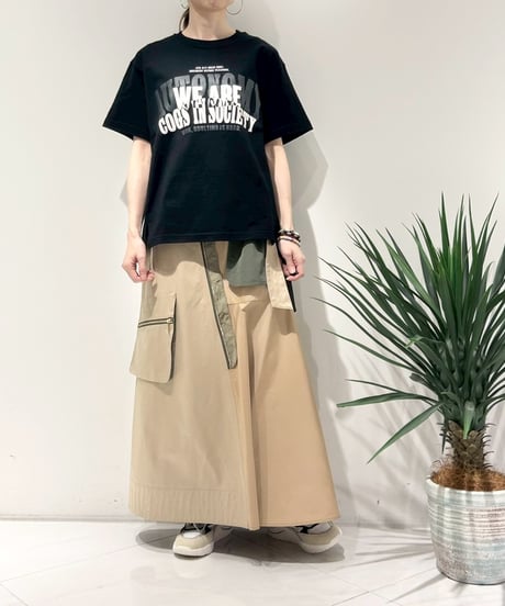 【R2601-BLT932】 Big logo t-shirt (1741062）