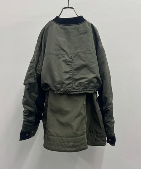 【R2503-RBZ887】 Layered blouson（1740997）
