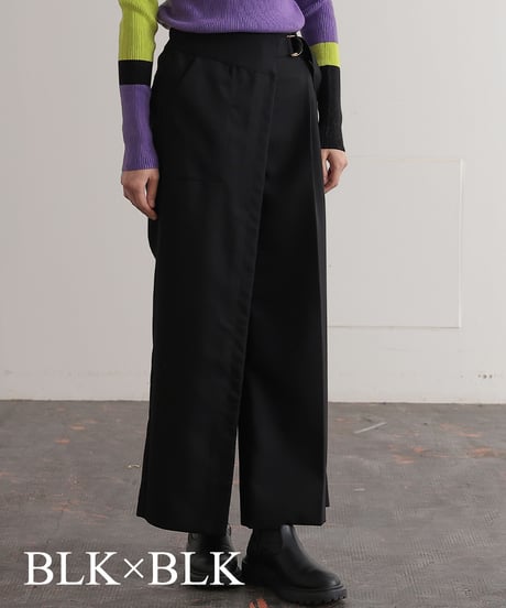 【R2403-SPT736】Wrapped pants (1740846)