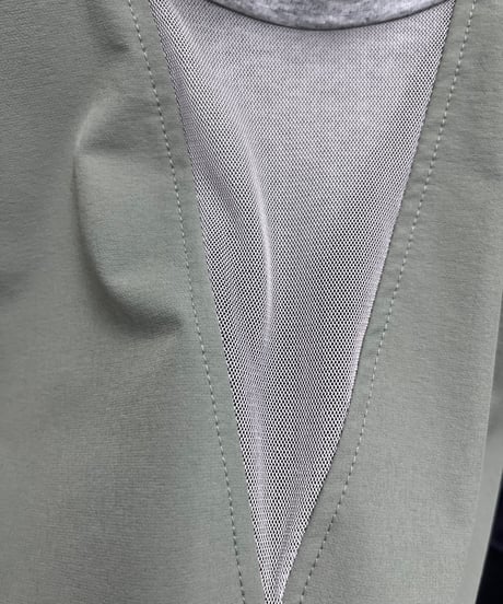 【R2601-LOP975】 Layered vest dress (1741092）