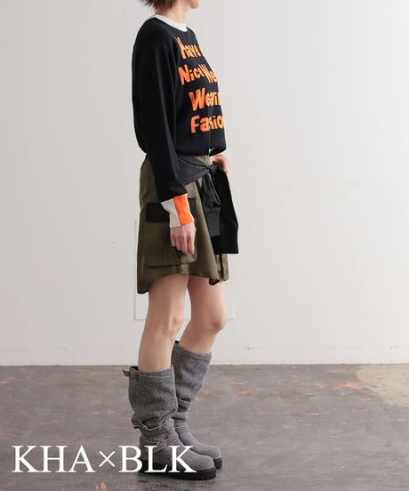 【R2403-MMS731】Cargo mini skirt (1740849)
