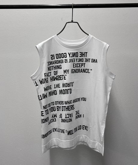 【R2601-RTP972】 Logo tank top (1741072）