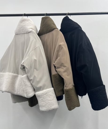 【R2503-RBB856】 Reversible boa blouson（1680056）
