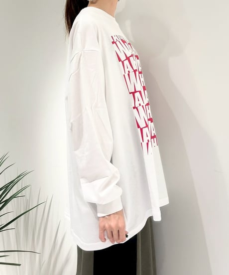 【R2503-LLT864】Logo print long sleeve t-shirt（1740969）