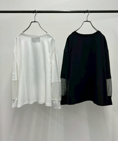 【R2601-BLT925】 Big logo long t-shirt（1741027）