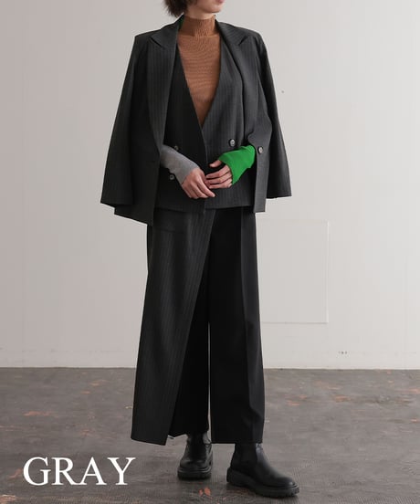 【R2403-SJK735】Tailor collar shoulder jacket（1740845）