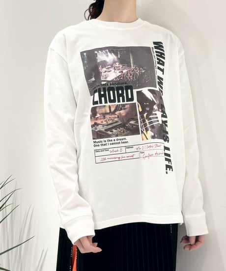 【R2601-PLT915】 Logo long t-shirt（1741026）