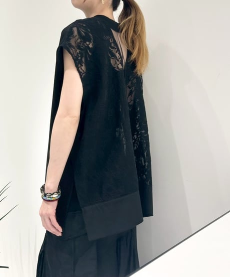 【R2601-RRB920】 Lace pullover (1741050）