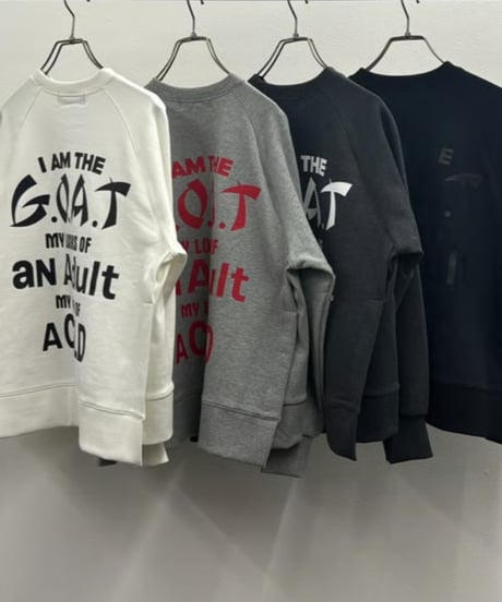 【R2501-LSW800】Back logo sweatshirt (1740914)