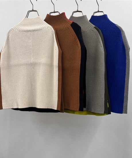 【R2403-NPO752】Knit poncho (1740869)