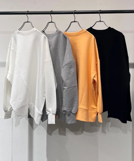 【R2501-BSW820】Asymmetry sweat (1740908)