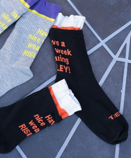 【R2403-LSC708】Socks TUESDAY (1740854)