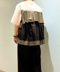 【R2501-BFC774】Tukc half sleeve pullover (1740897)