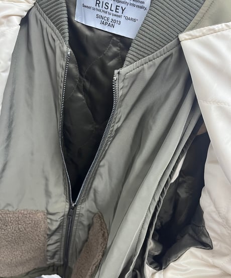 【R2503-RBZ887】 Layered blouson（1740997）