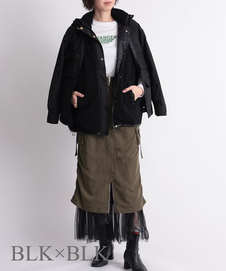 【R2403-DMP706】Shoulder water repellent mountain parka(1680040)
