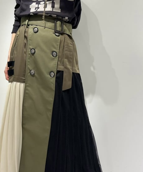 【R2501-TPS783】Military skirt (1740898)