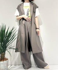【R2601-TLJ996】 Long gilet  (1741087）