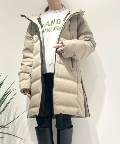 【R2403-LDJ682】 Long seamless down jacket (1680037）