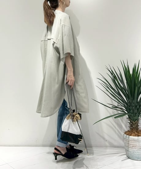 【R2503-CBL835】Coat blouse（1740960）