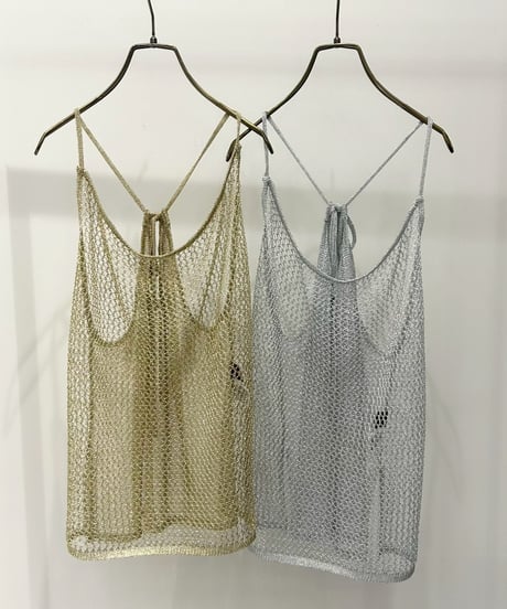 【R2501-MNT787】Lame thread camisole (1740902)