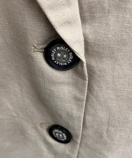 【R2401-BJK657】Linen jacket (1740777)