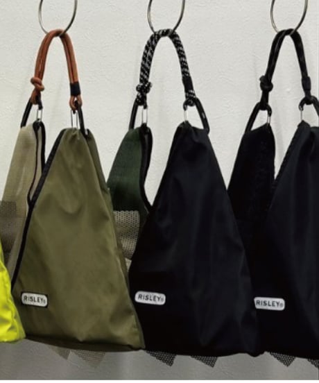 【R2601-TMM46】Triangle mesh bag with frills（1741036）
