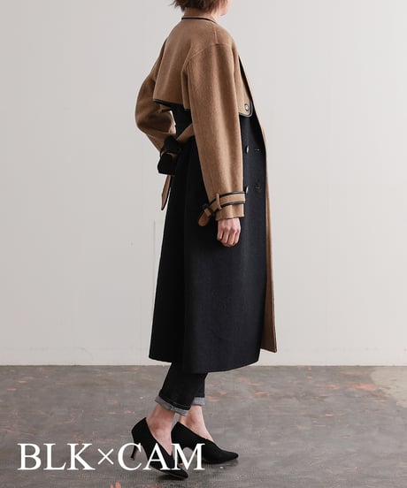 【R2403-REC684】Reversible ensemble coat (1680039)