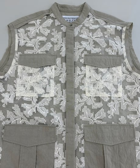 【R2503-NRJ853】Sleeveless jacket（1740961）