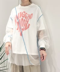 【R2601-RCS941】 Layered cut and sew (1741060）