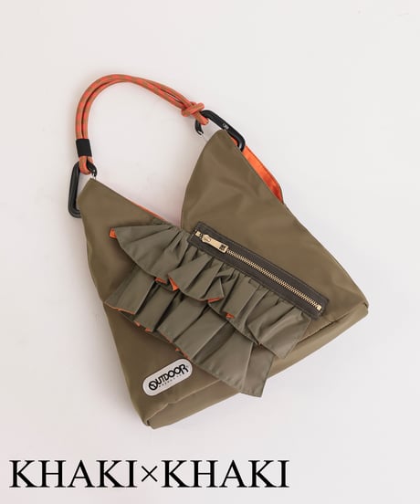 【R2403-TMB29】Triangle ｍini bag with frills (1740825)