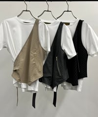 【R2401-BCS653】Cut and sew with bustier (1740765)
