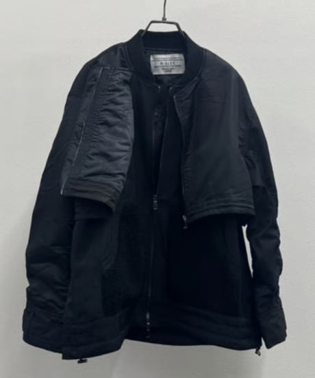 【R2503-RBZ887】 Layered blouson（1740997）
