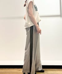 【R2501-SMP840】Side mesh wide pants（1740944）