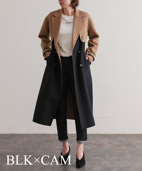 【R2403-REC684】Reversible ensemble coat (1680039)
