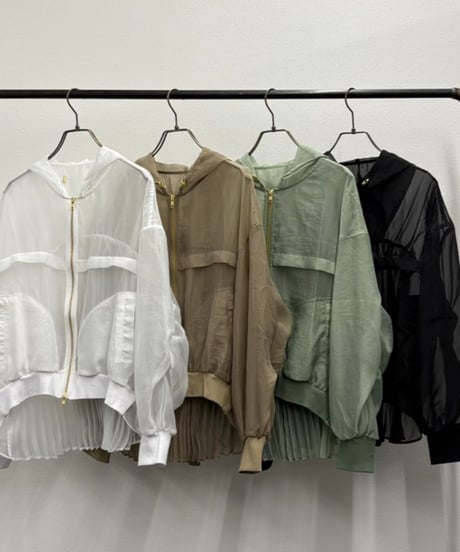 【R2401-BPB628】Back pleats blouson (1740759)